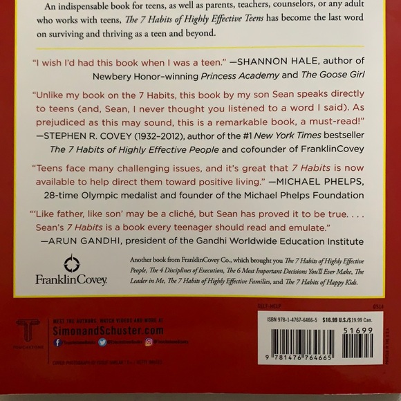 “The 7 Habits of Highly Effective Teens,” by Sean Covey - Picture 4 of 4